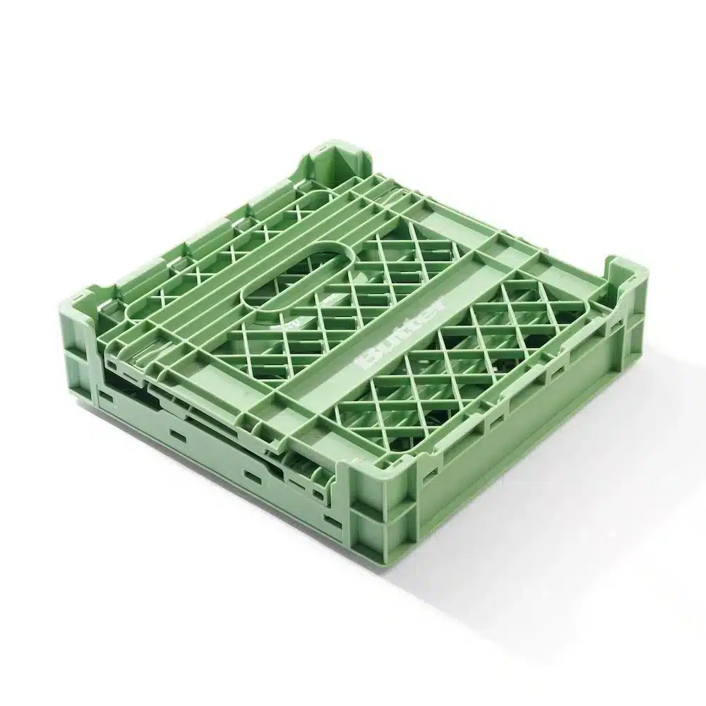 Butter x Madlib Collapsible Record Crate - Sage - Image 3