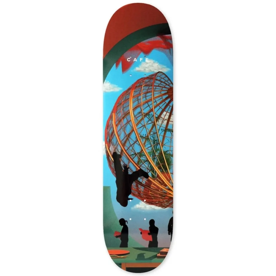 Skateboard Cafe Monopoly One Deck - 8.25