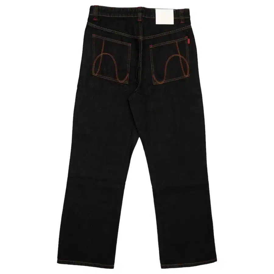 Hoddle ROUTINE STRAIGHT CUT denim trousers - RAW INDIGO