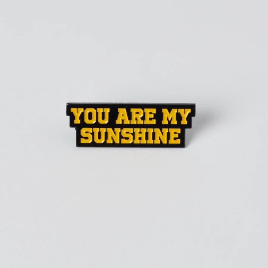 Rassvet SUNSHINE METAL PIN - Yellow