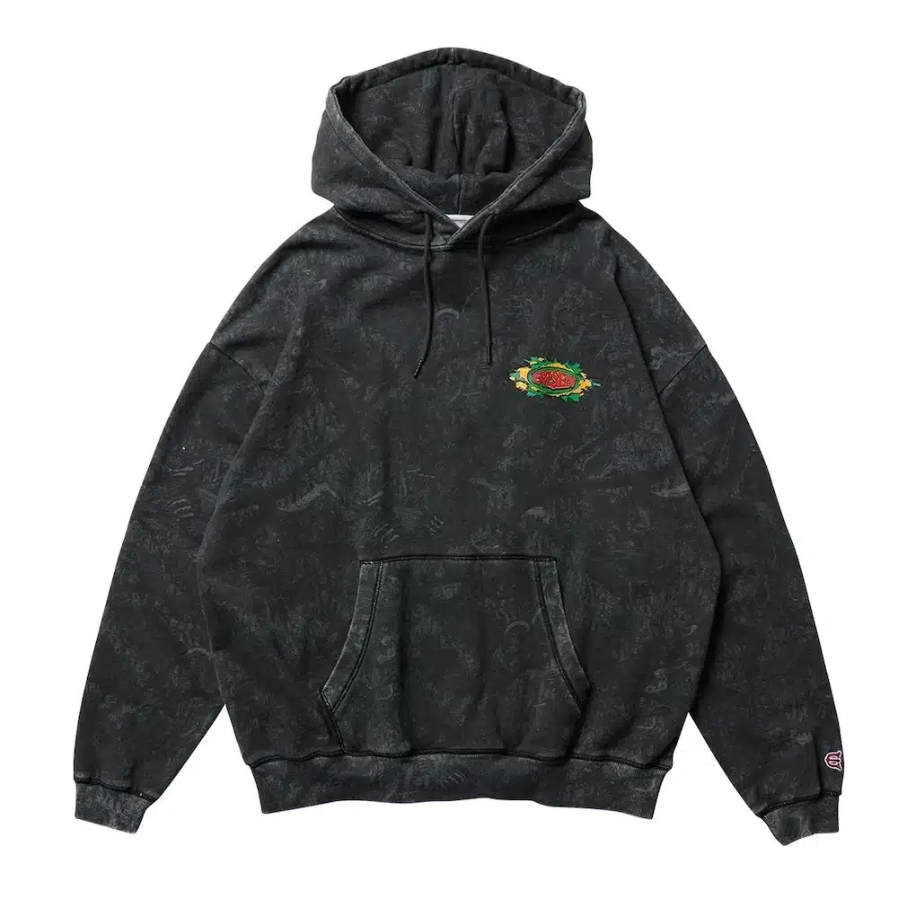 Evsien SUSHI CAMO HOODIE - Black / Camo - Image 2