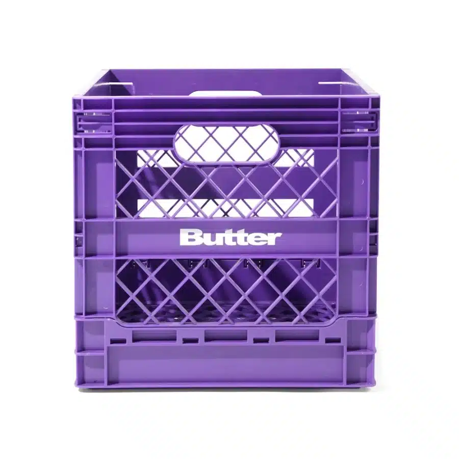 Butter Goods Record Crate - Purple