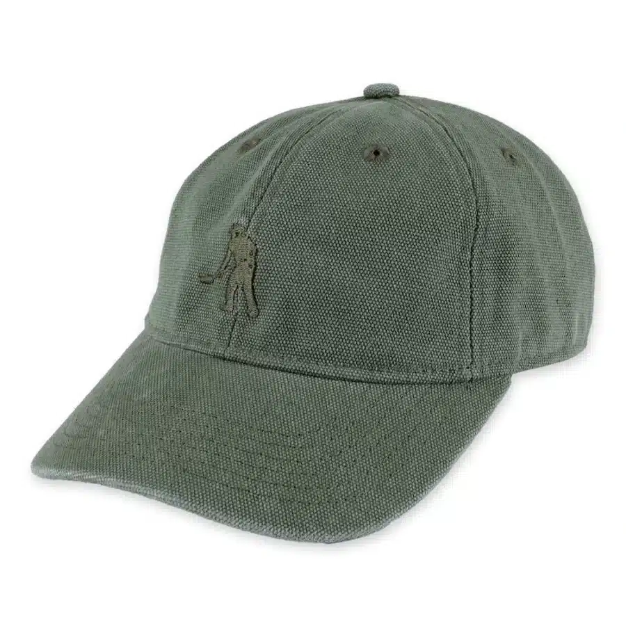 Pass Port Solid Canvas Leagues Cap - Elm Green