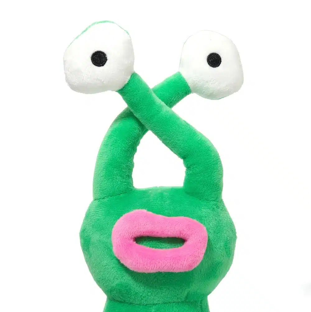 Butter x Daniel Johnston Green Jeremiah Plüschtier - Green – Bild 3