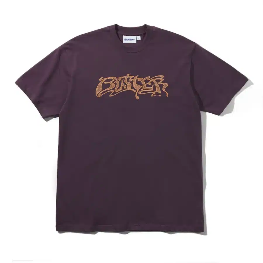 Butter Goods Drummer T-Shirt - Eggplant