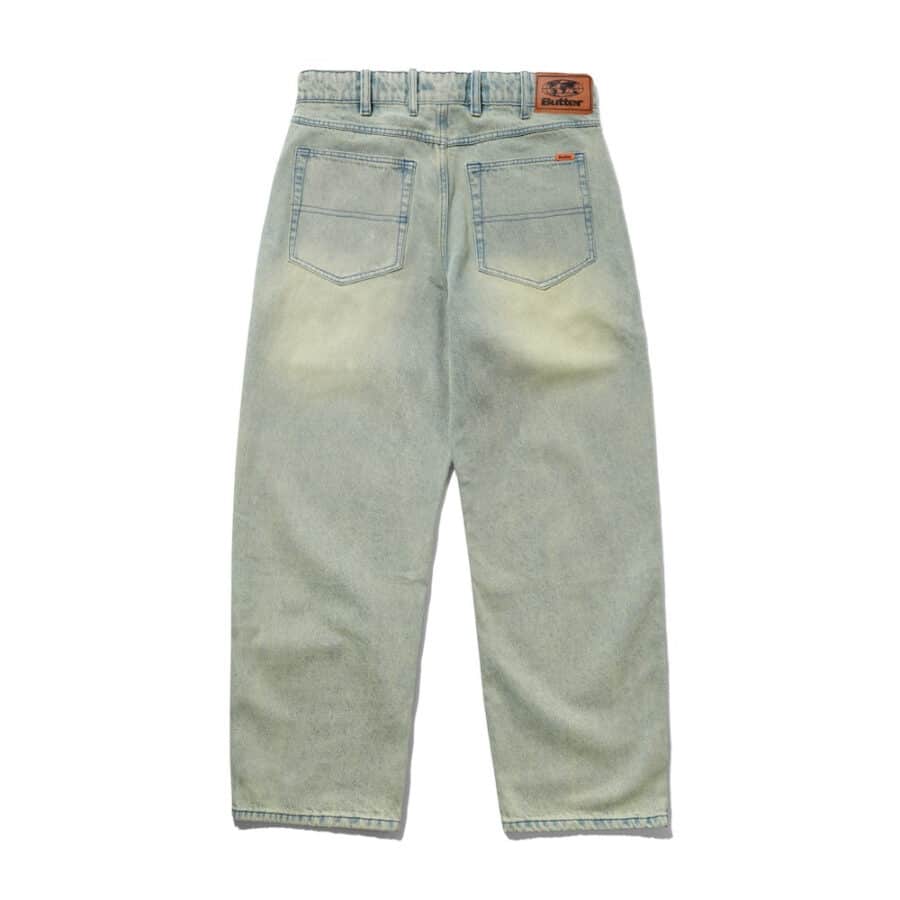 Butter Goods Relaxed Denim Hose - Sunfade Blue