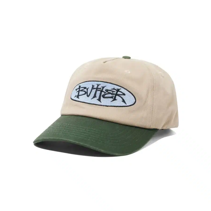 Butter Goods Tide 5 Panel Cap - Washed Tan