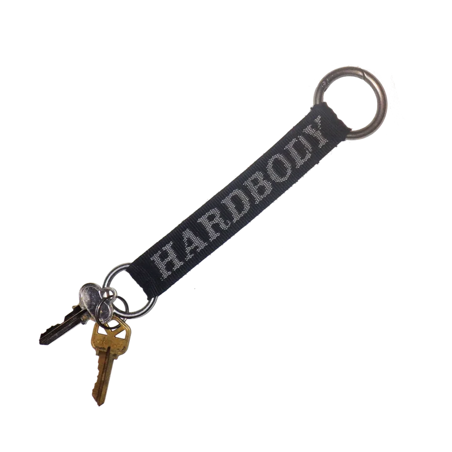 HARDBODY KEY CHAIN - Black