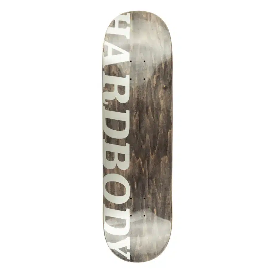 Hardbody SILVER LOGO Deck - 8.38