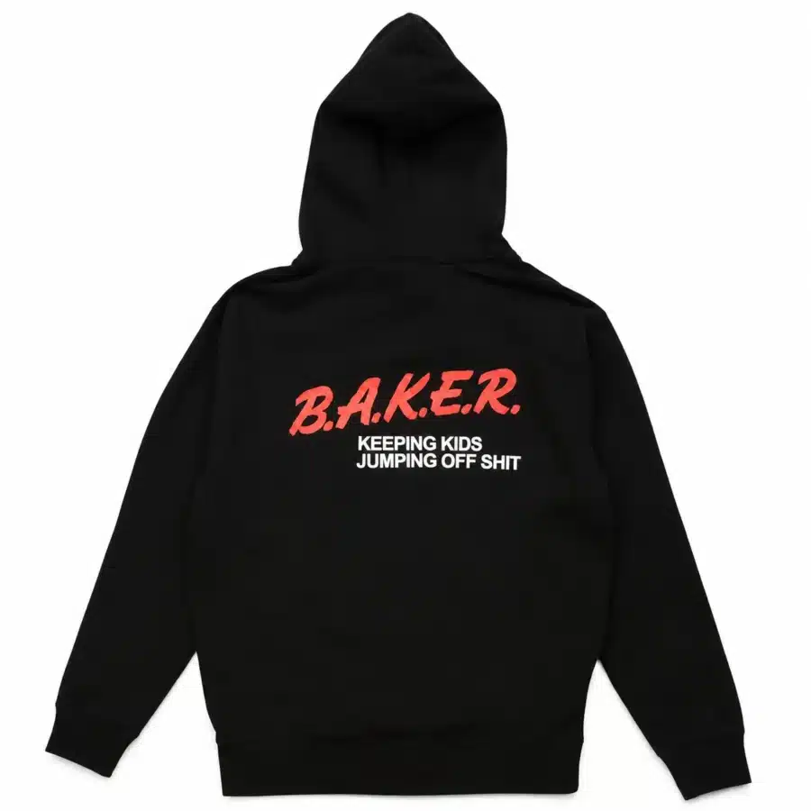 Baker Narc Zip-Up Hoodie - Black