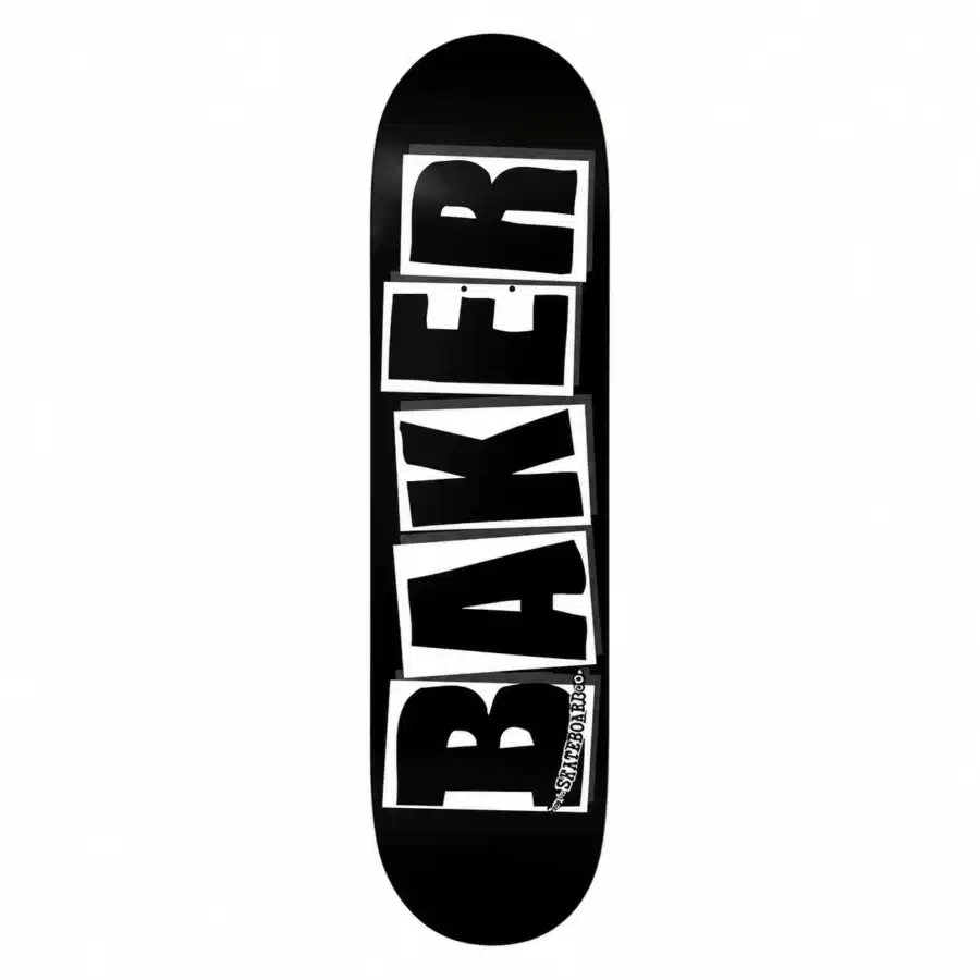Baker Brand Logo Black/White Deck - 8.125