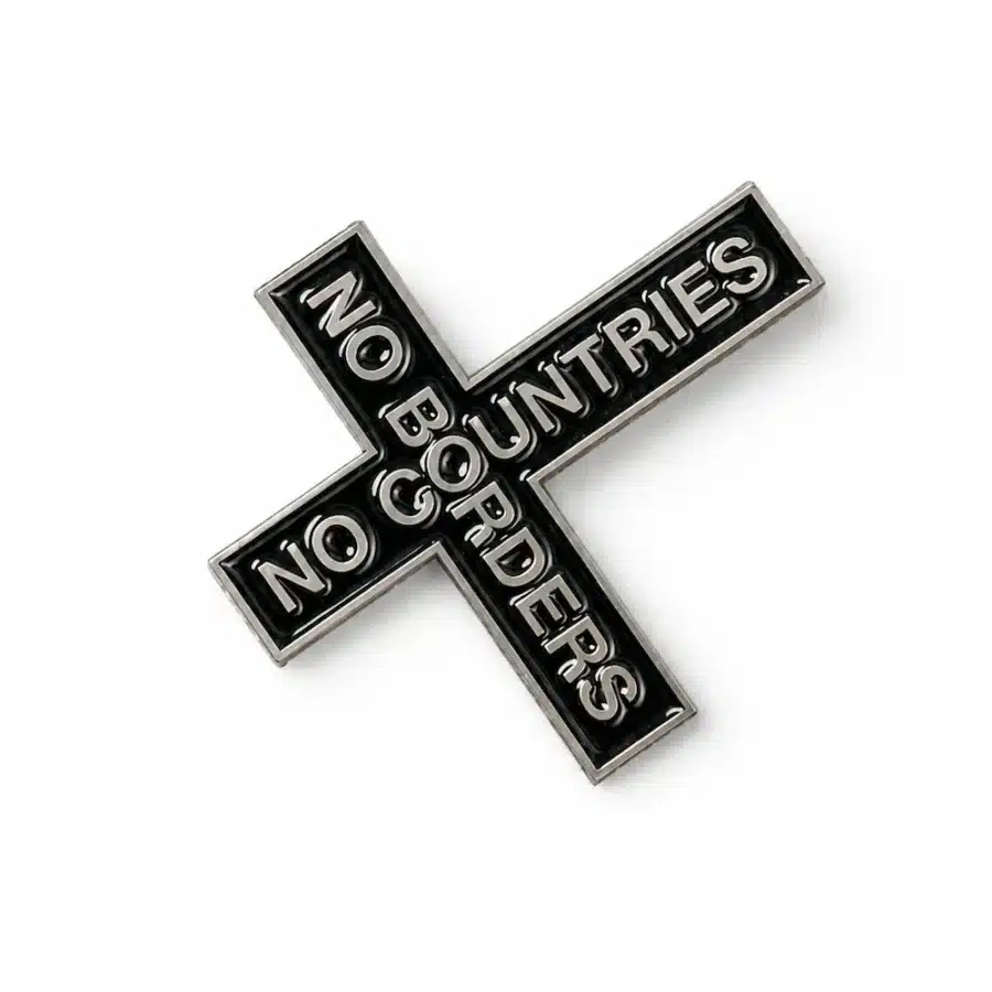 Rassvet No Borders Pin Metal - Black